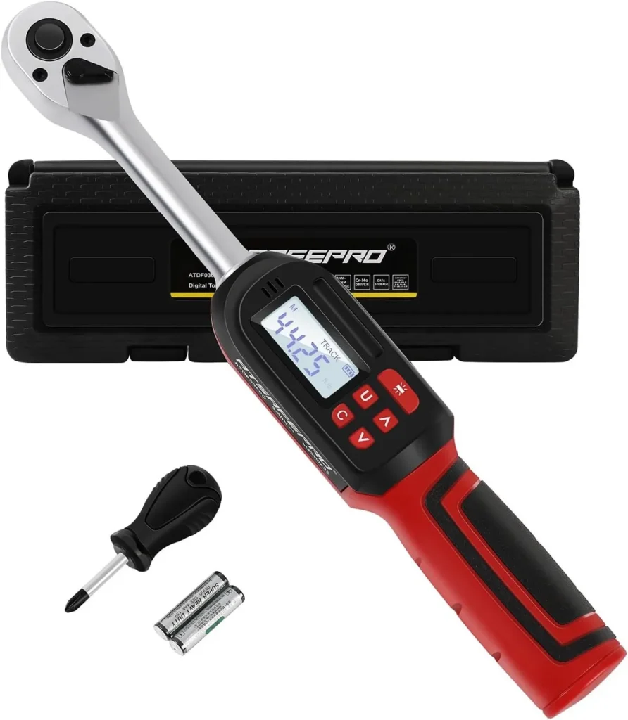 ATsafepro Llave dinamométrica digital de 3 8 pulgadas_7 llaves dinamometricas digitales